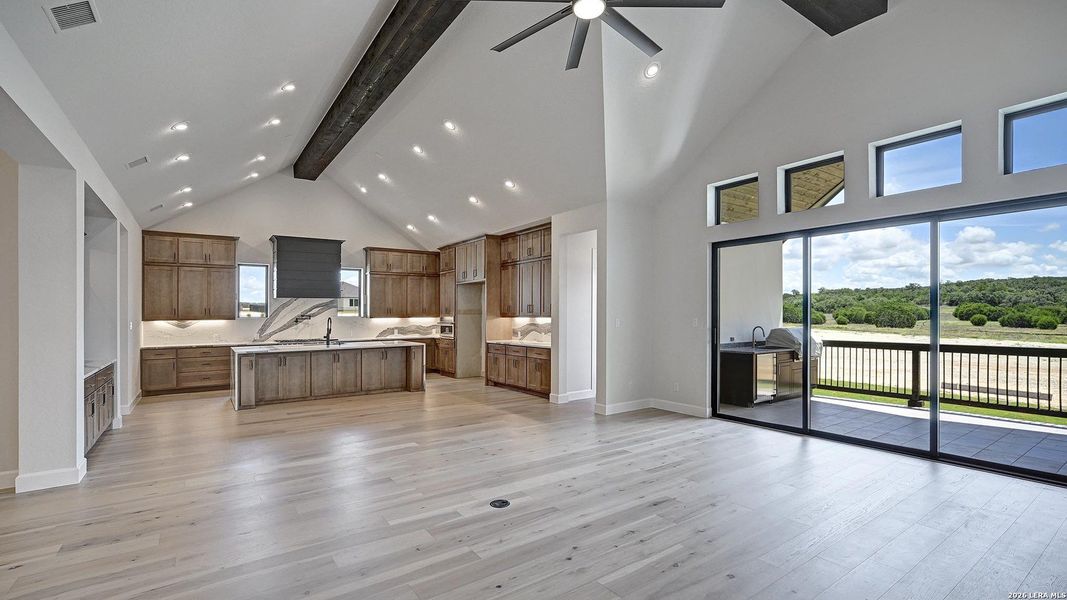 Furnished interior view inside a new home in George's Ranch, Boerne (Image 11).
