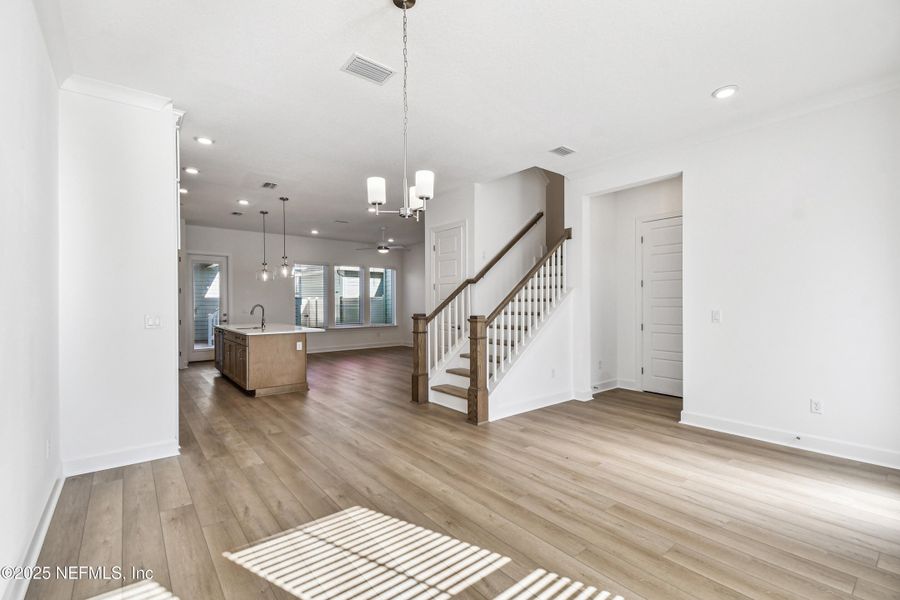 Spacious, unfurnished interior of a new home in Seven Pines 24' Rear Entry Townhomes, Jacksonville (Image 16).