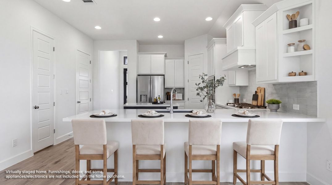 Furnished interior view inside a new home in Meraki, Forney (Image 4).