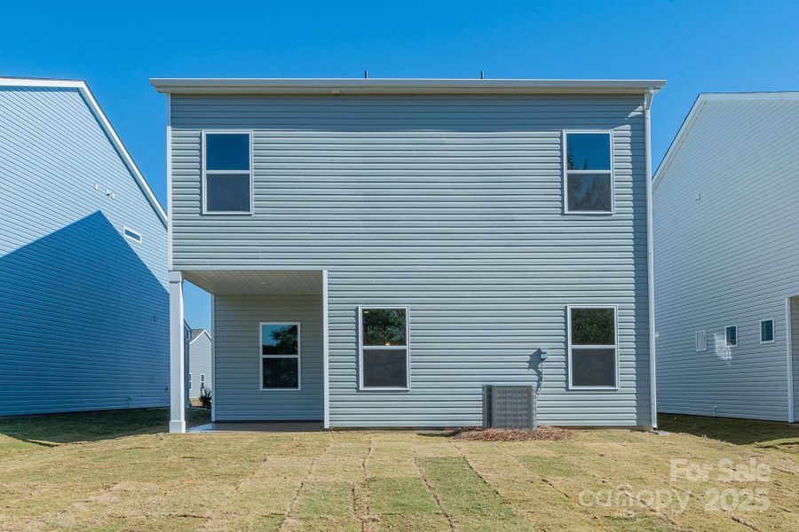 Exterior details and patio area of a home in Country Club Village, Salisbury (Image 18). Exterior details and patio area of a home in Country Club Village, Salisbury (Image 18).