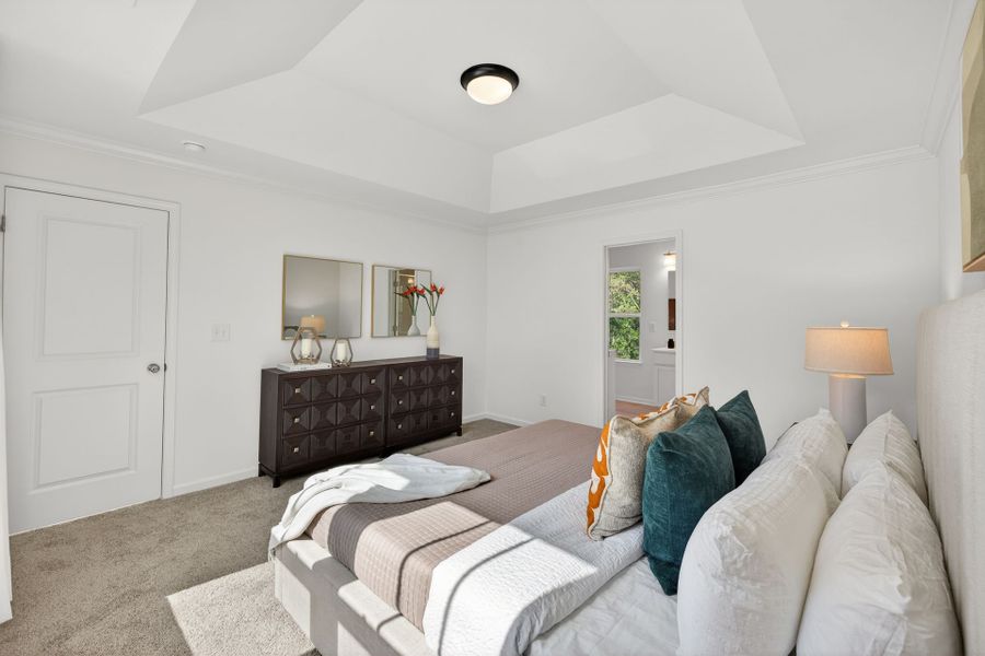 Furnished interior view inside a new home in Edgewater - Lakeview Point, Lancaster (Image 15).