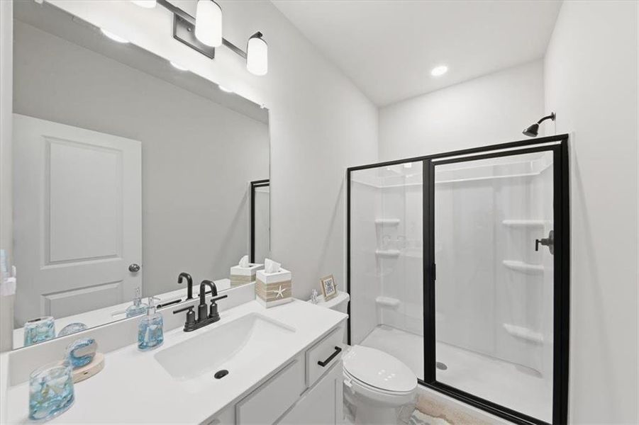 Furnished interior view inside a new home in Falls Creek, Flowery Branch (Image 44).