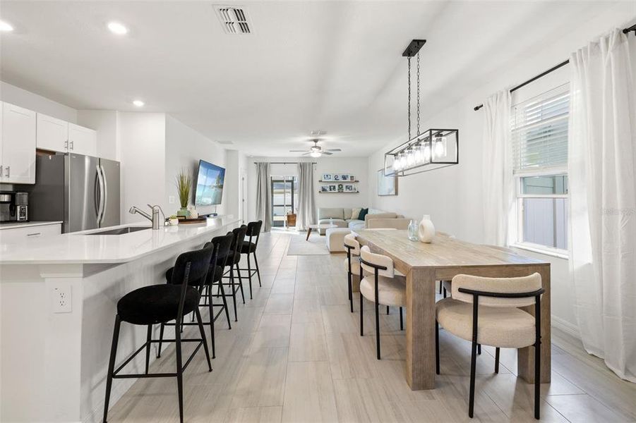 Furnished interior view inside a new home in Connerton, Land O' Lakes (Image 26).