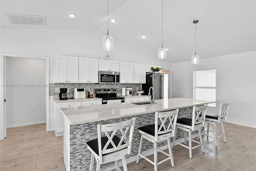 Furnished interior view inside a new home in , Cape Coral (Image 38).