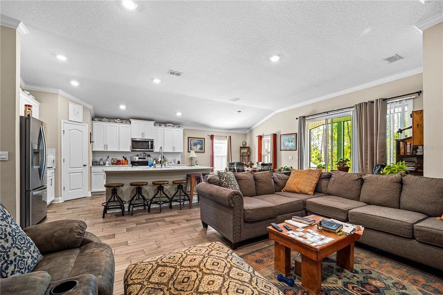Furnished interior view inside a new home in Sawmill Branch, Palm Coast (Image 13).