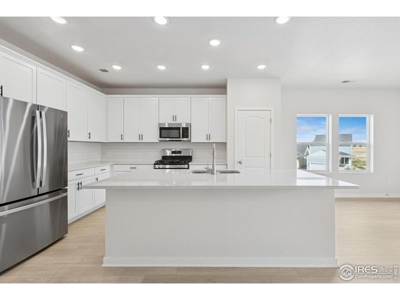 Furnished interior view inside a new home in , Loveland (Image 9).