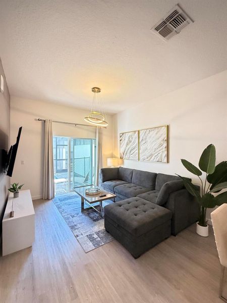 Furnished interior view inside a new home in , Davenport (Image 12). Furnished interior view inside a new home in , Davenport (Image 12).