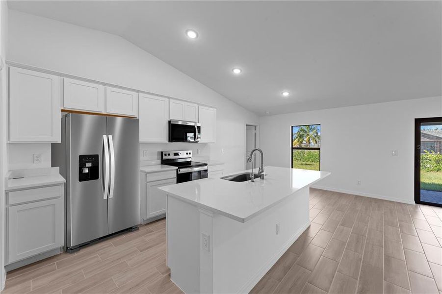 Furnished interior view inside a new home in , Port Charlotte (Image 4).