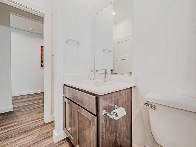 Furnished interior view inside a new home in , Katy (Image 29).