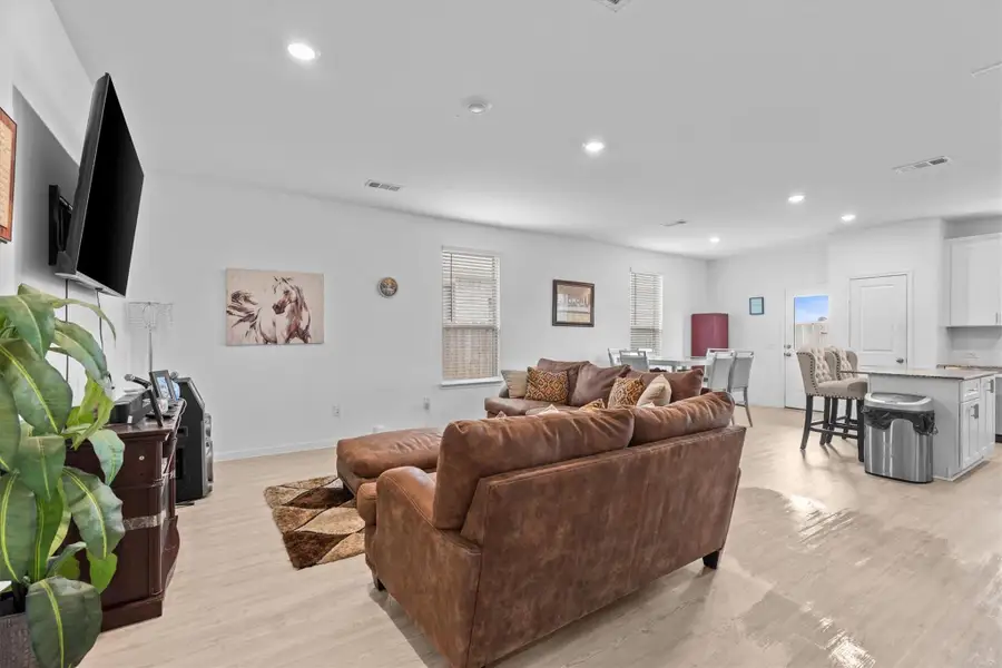 Furnished interior view inside a new home in , Crosby (Image 16).