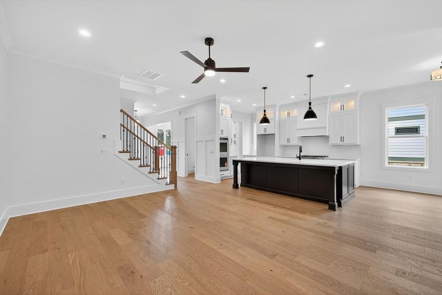 Furnished interior view inside a new home in Livingstone Park, Kennesaw (Image 9).