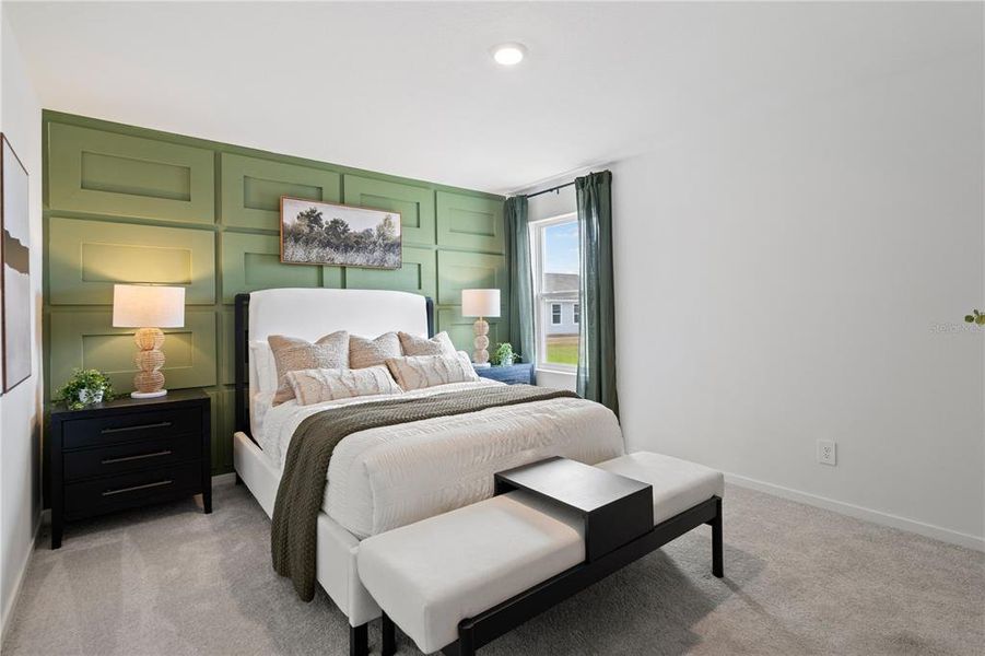 Furnished interior view inside a new home in Waterstone, Groveland (Image 8).