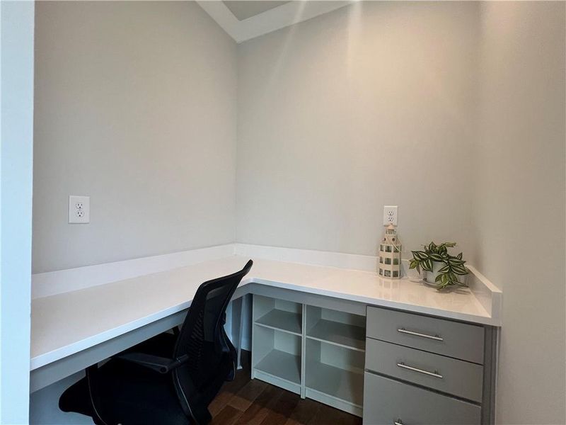 Furnished interior view inside a new home in , Buford (Image 8).