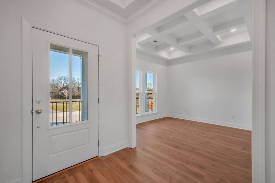 Rutledge III Farmhouse - Entrance and Study Rutledge III Farmhouse - Entrance and Study