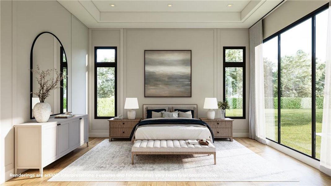 Furnished interior view inside a new home in , Maitland (Image 7).