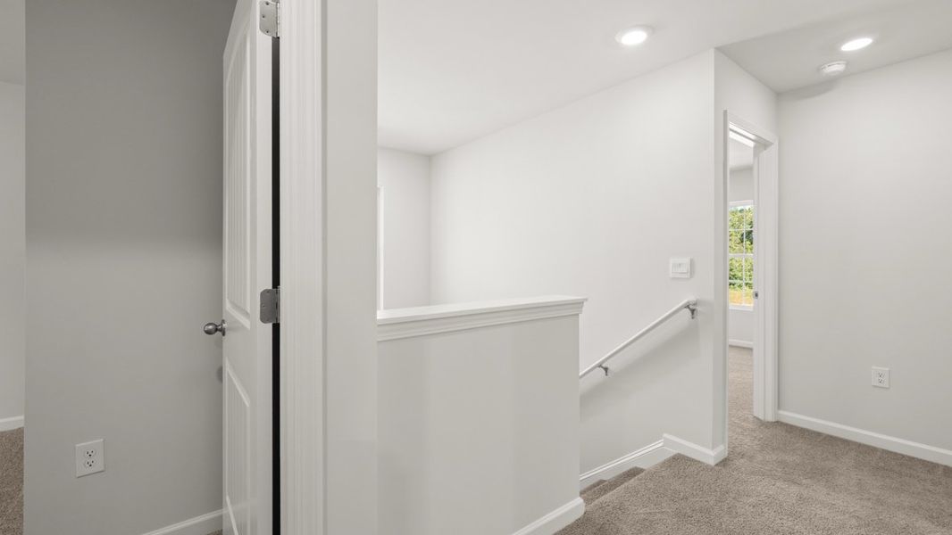 Representative unfurnished interior of a home built from the Belhaven by D.R. Horton in Creekview, Atlanta (Image 17).