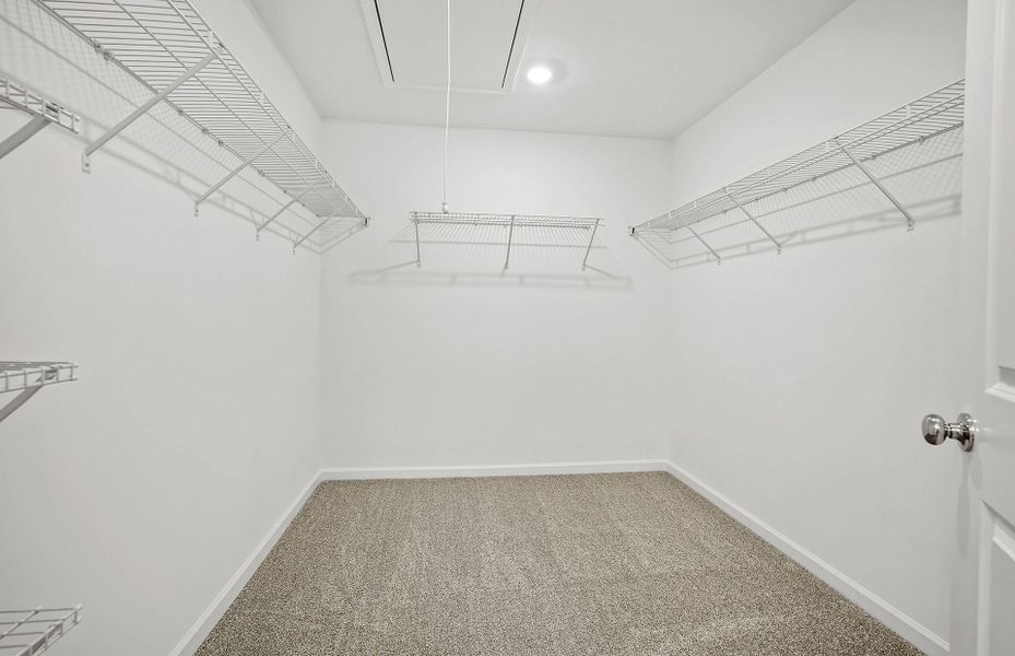 Representative unfurnished interior of a home built from the Carson by Pulte Homes in Mallard Park, Charlotte (Image 23).