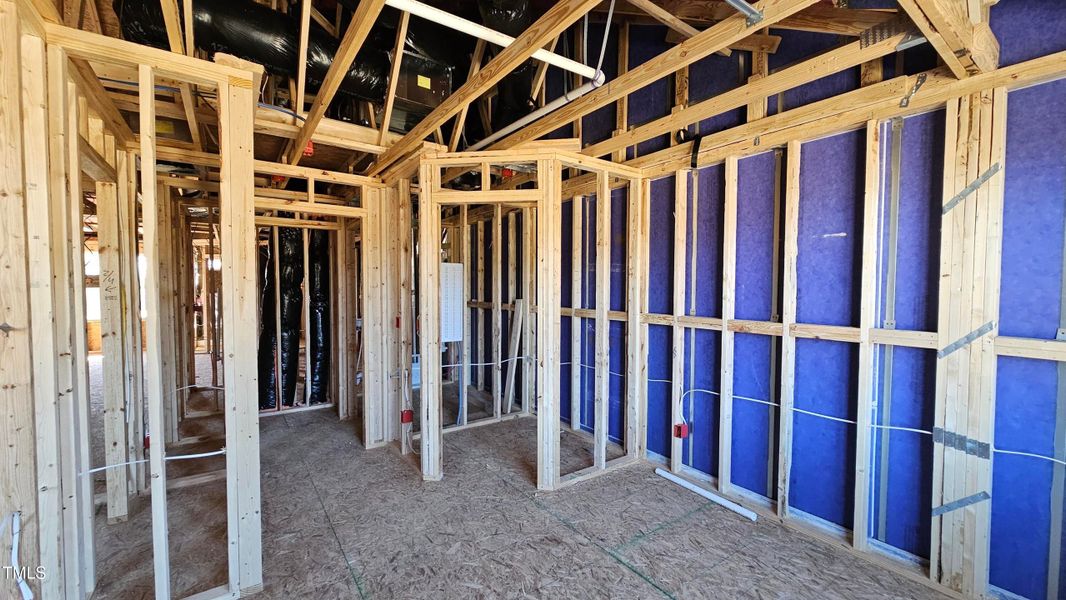 In-progress construction of a new home in Springvale, Willow Spring, NC (Image 38). In-progress construction of a new home in Springvale, Willow Spring, NC (Image 38).