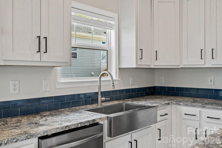 Close-up of interior finishes inside a home in , Asheville (Image 17).