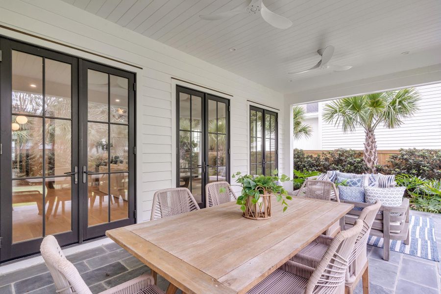 Exterior details and patio area of a home in , Mount Pleasant (Image 26).