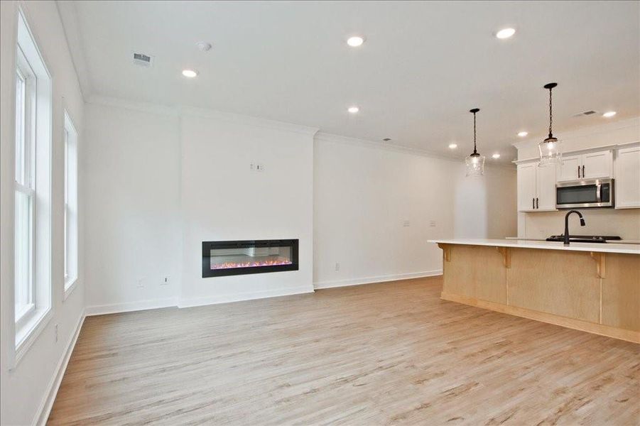 Spacious, unfurnished interior of a new home in River Walk Place, Lawrenceville (Image 22).