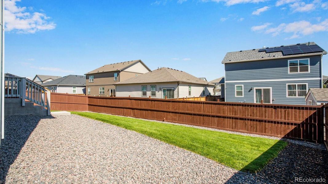 Exterior details and patio area of a home in Mallard Ridge, Johnstown (Image 21).