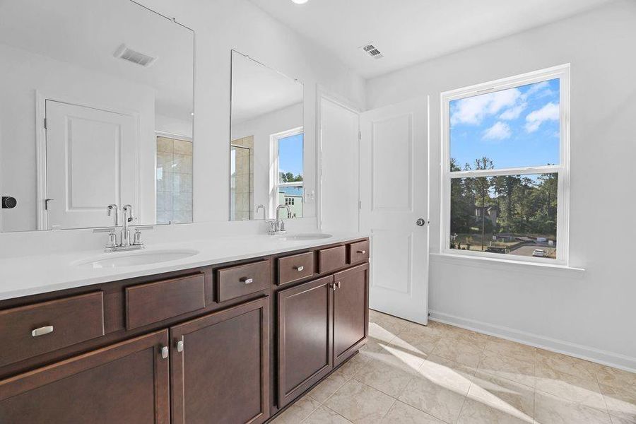 Furnished interior view inside a new home in Somerset at Veterans Memorial, Mableton (Image 7). Furnished interior view inside a new home in Somerset at Veterans Memorial, Mableton (Image 7).