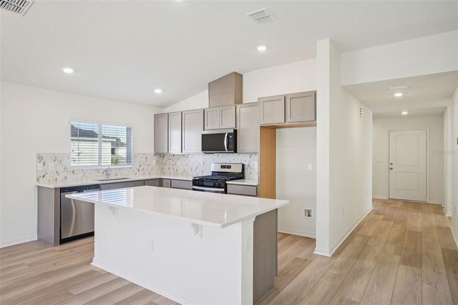 Furnished interior view inside a new home in Silver Lake Estates II, Leesburg (Image 5).
