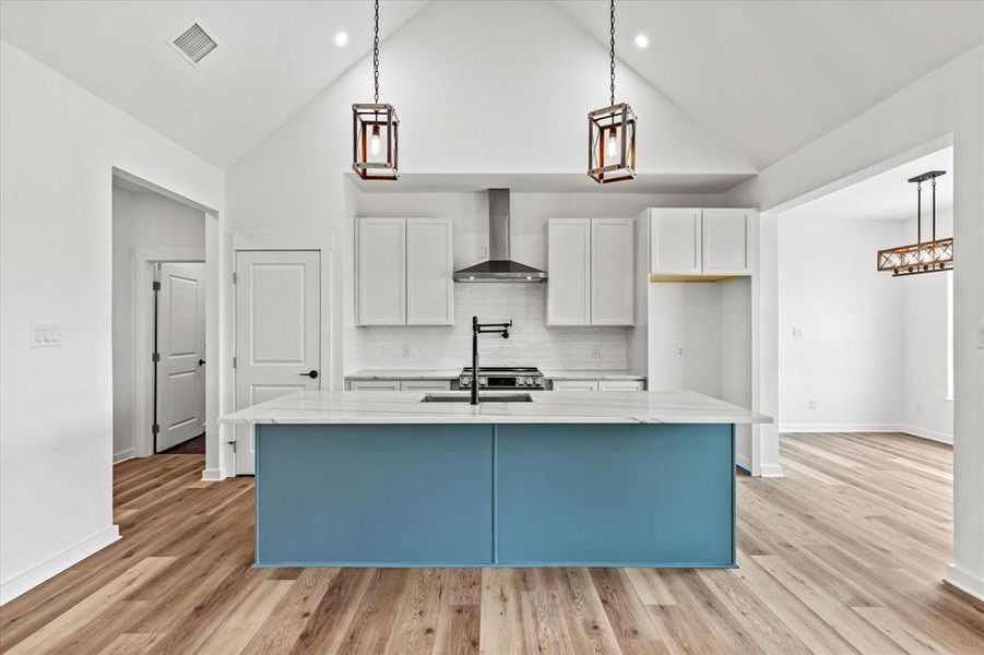 Furnished interior view inside a new home in , Emory (Image 9).