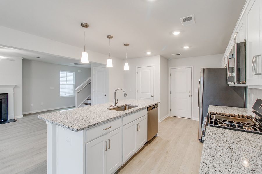 Furnished interior view inside a new home in Winston Point, Gilbert (Image 7). Furnished interior view inside a new home in Winston Point, Gilbert (Image 7).