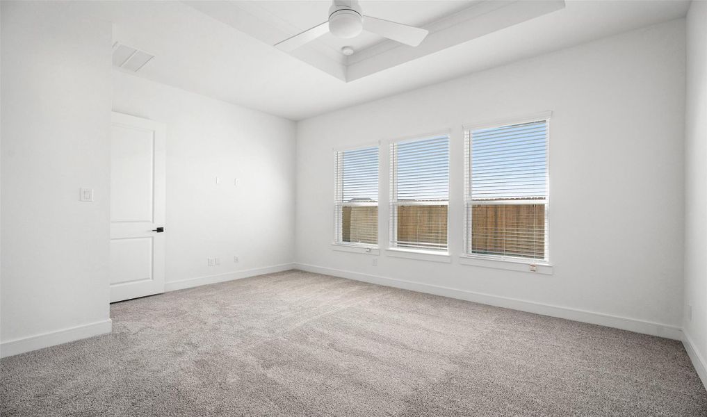 Spacious primary suite (*Photo not of actual home and used for illustration purposes only.) Spacious primary suite (*Photo not of actual home and used for illustration purposes only.)