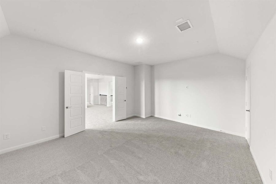 Representative unfurnished interior of a home built from the Driscoll by Pacesetter Homes in Meadow Run, Melissa (Image 32). Representative unfurnished interior of a home built from the Driscoll by Pacesetter Homes in Meadow Run, Melissa (Image 32).