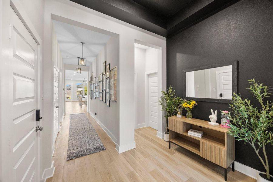 Furnished interior view inside a new home in , Fulshear (Image 10).