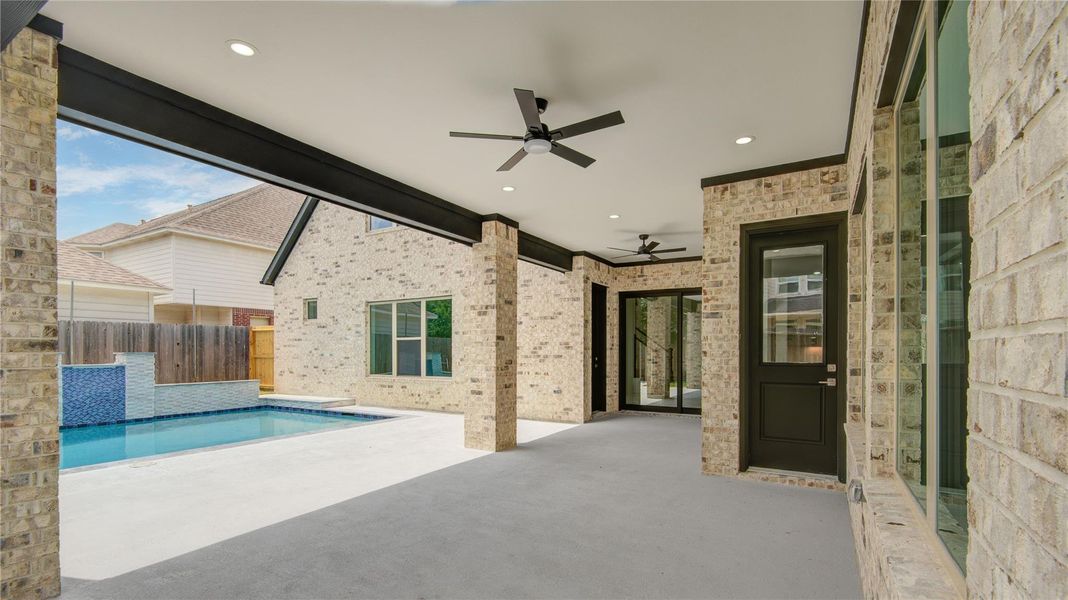 Exterior details and patio area of a home in , Spring (Image 26).