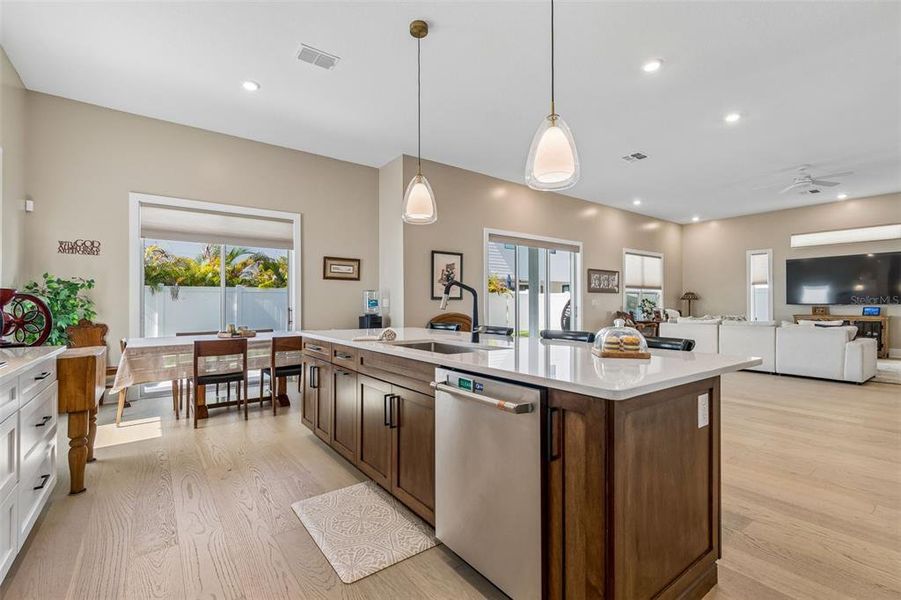 Furnished interior view inside a new home in , Tampa (Image 26).