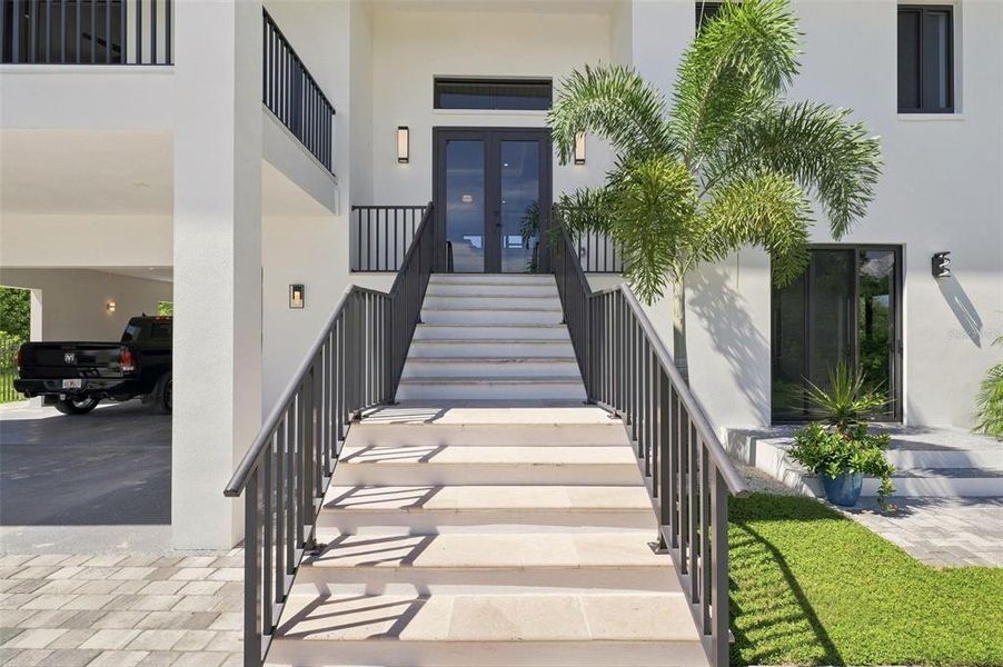 Exterior details and patio area of a home in , Port Richey (Image 26).