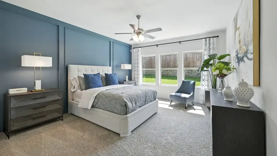 Furnished interior view inside a new home in Lilybrooke at Legacy Hills, Celina (Image 5).