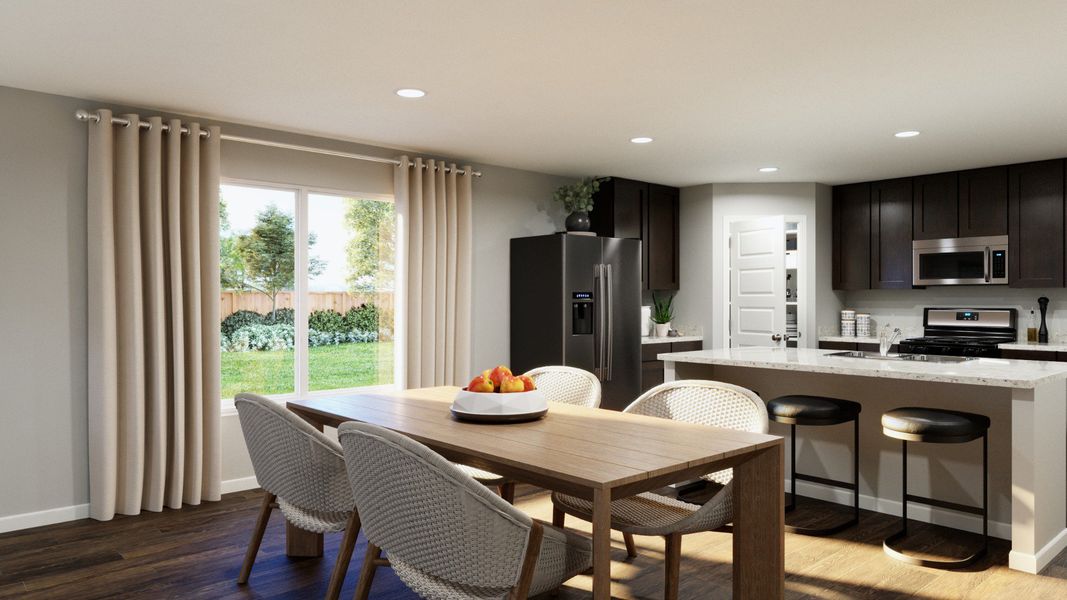 Images are a model representation and may depict options and upgrades not featured on the home available for purchase.