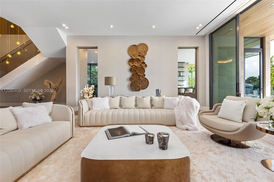 Furnished interior view inside a new home in , Fort Lauderdale (Image 37).