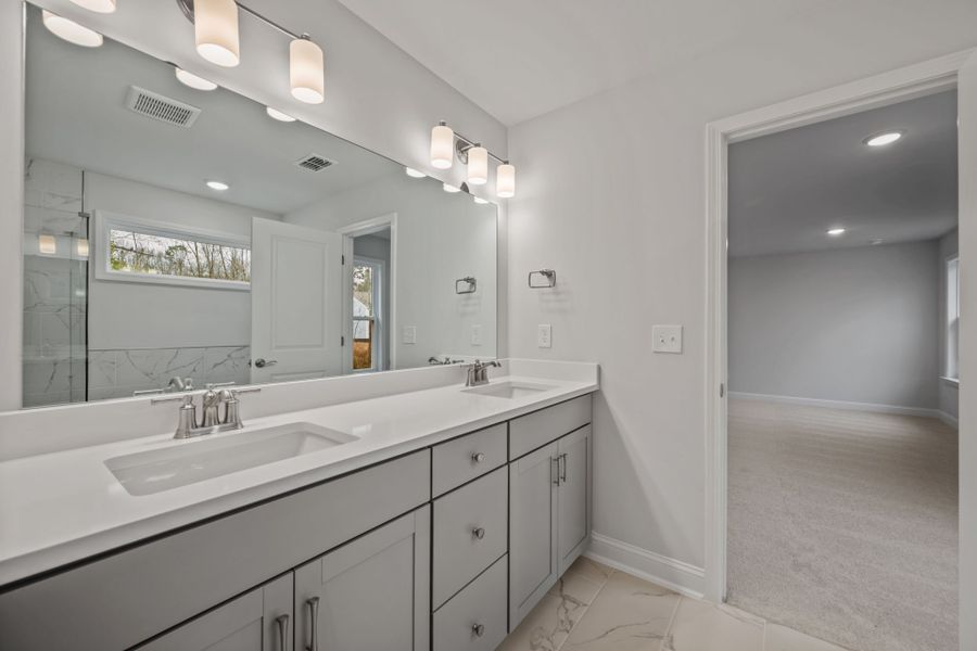 Furnished interior view inside a new home in Carriage Estates, Lexington (Image 9).
