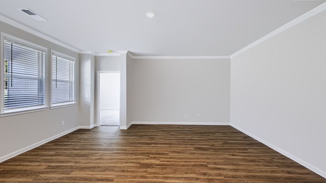 Representative unfurnished interior of a home built from the Mulberry by D.R. Horton in Jackson Landing, Jefferson (Image 19).