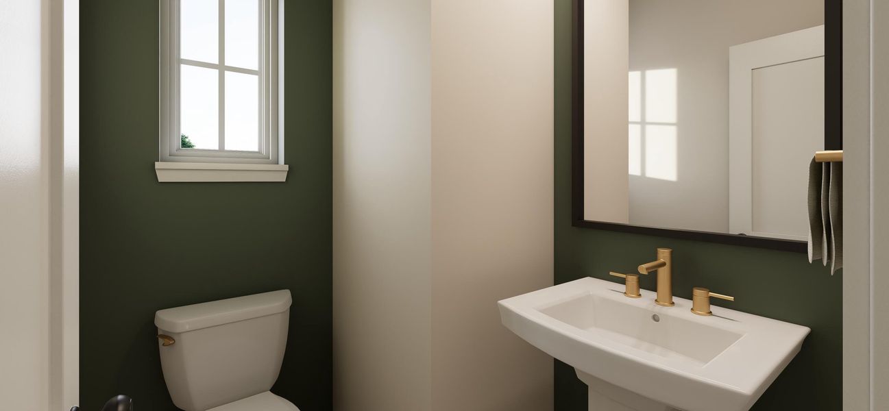 Furnished interior view inside a new home in , Charleston (Image 11).