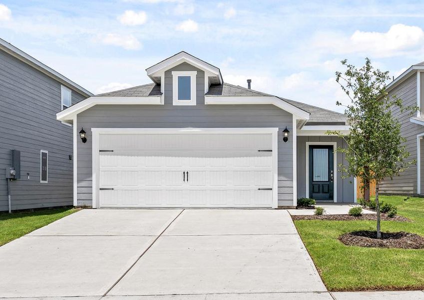 The Cedar is a beautiful one-story home.