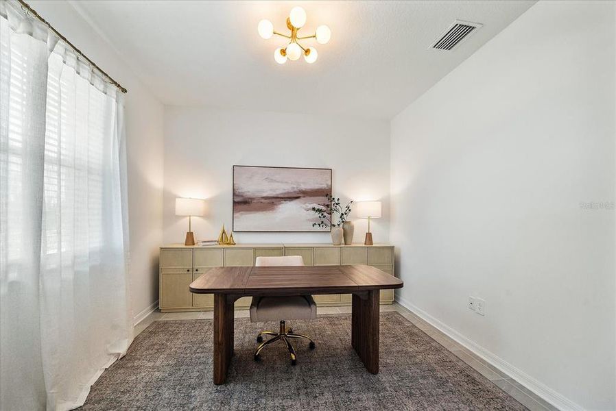 Furnished interior view inside a new home in , Sarasota (Image 18).