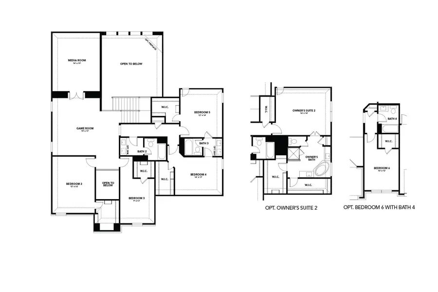 2D floor plan layout for the Cornell by DRB Homes in Mostyn Manor Reserve, Magnolia, TX (Image 4). 2D floor plan layout for the Cornell by DRB Homes in Mostyn Manor Reserve, Magnolia, TX (Image 4).
