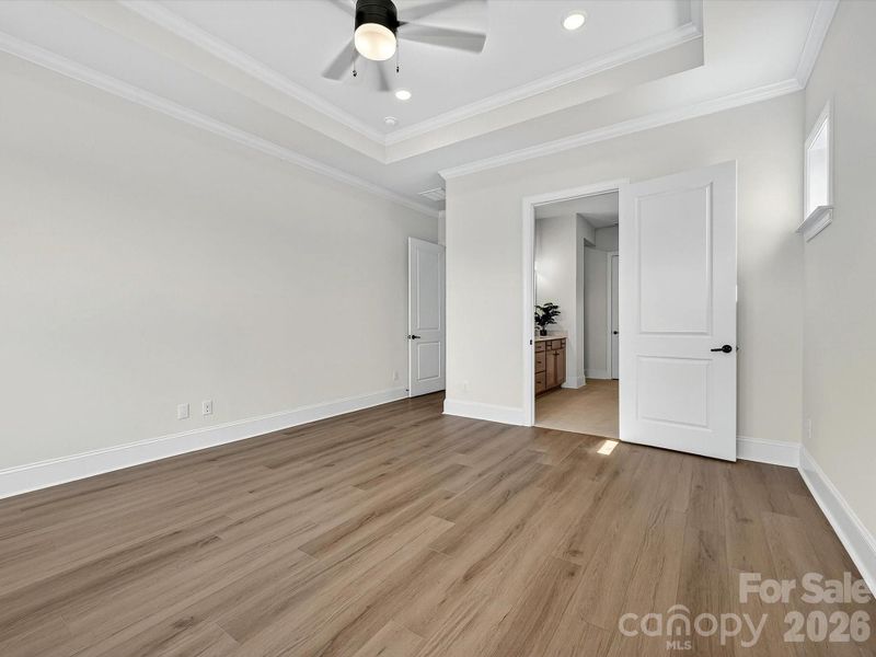 Spacious, unfurnished interior of a new home in Encore at Streamside - Tradition Series, Waxhaw (Image 21). Spacious, unfurnished interior of a new home in Encore at Streamside - Tradition Series, Waxhaw (Image 21).