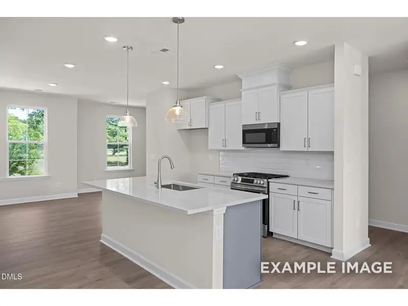 Furnished interior view inside a new home in Camden Park, Knightdale (Image 3).