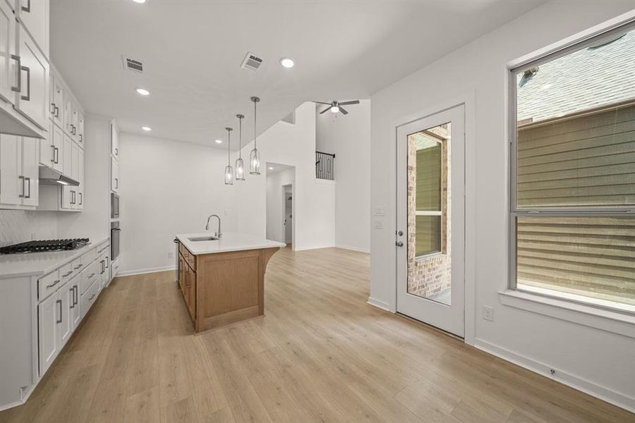 Furnished interior view inside a new home in Woodforest, Montgomery (Image 12).