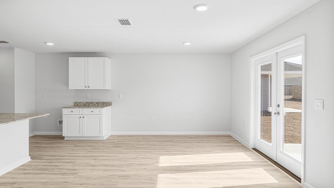 Representative unfurnished interior of a home built from the The Aisle by D.R. Horton in Titus Park, Panama City (Image 24).