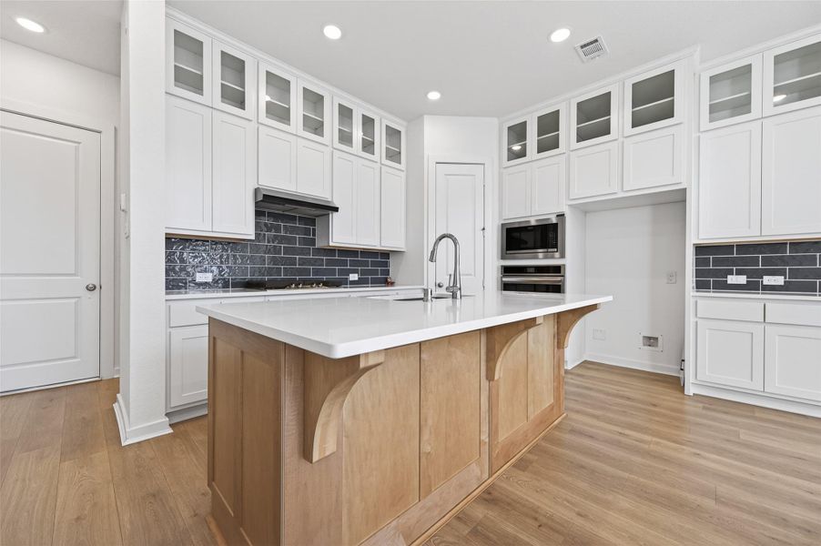 Furnished interior view inside a new home in , Cypress (Image 12).